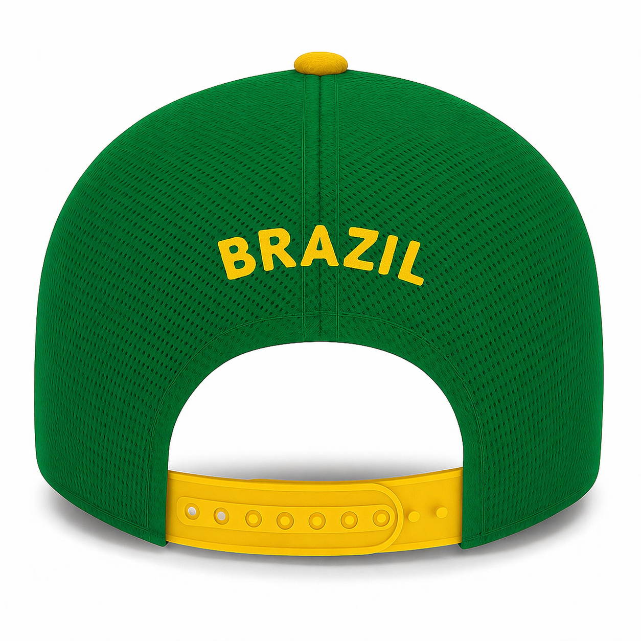 Brazil Flag Suede Trucker Hats