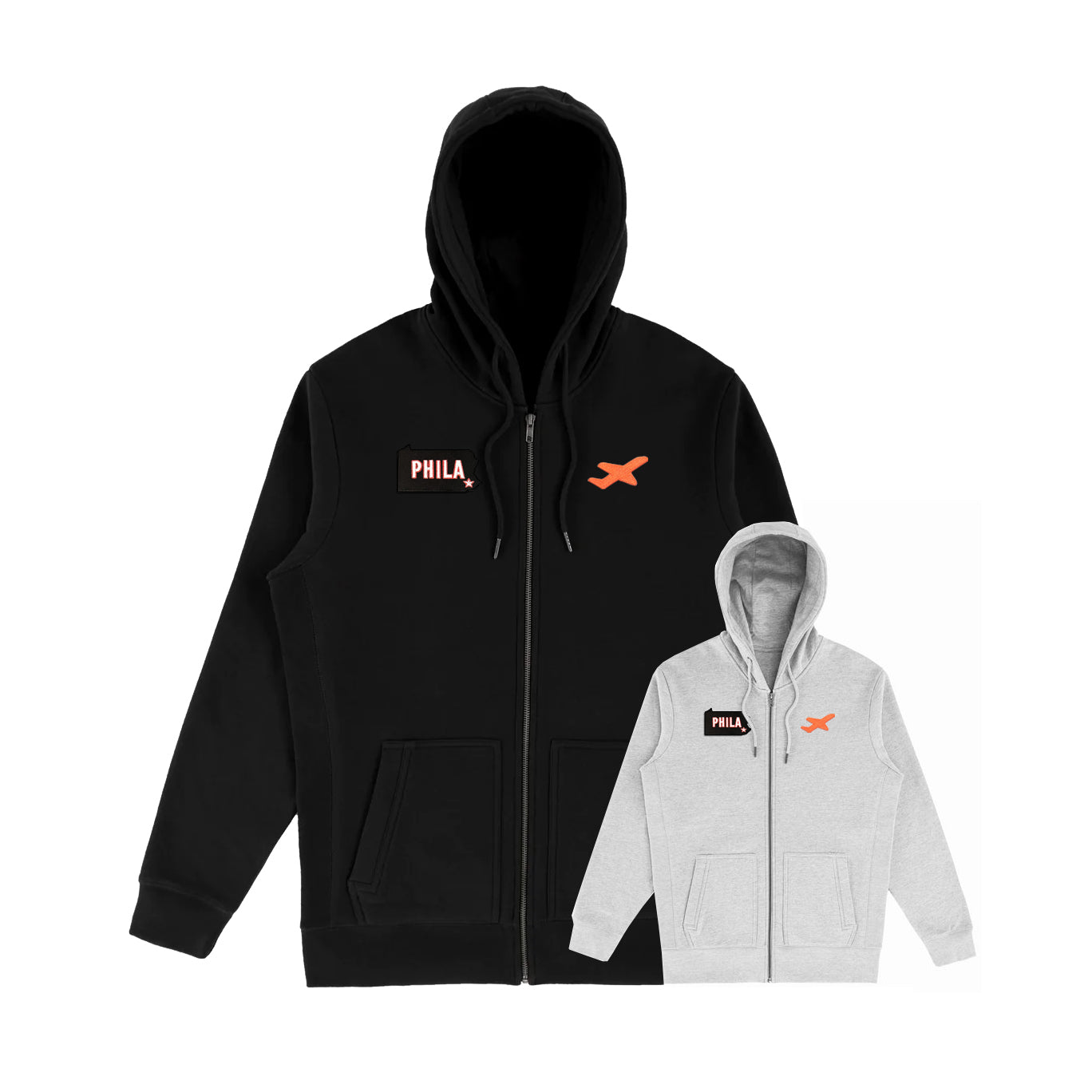 Philadelphia City Zip-Up Hoodie