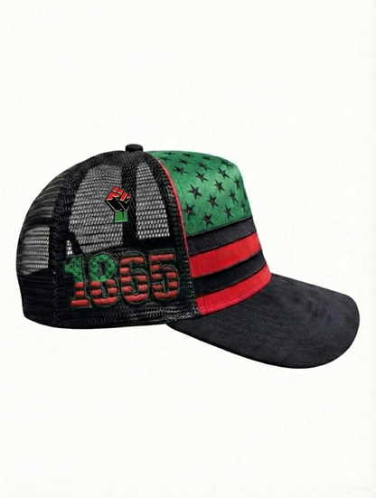 Black History Suede Trucker Hat Collection