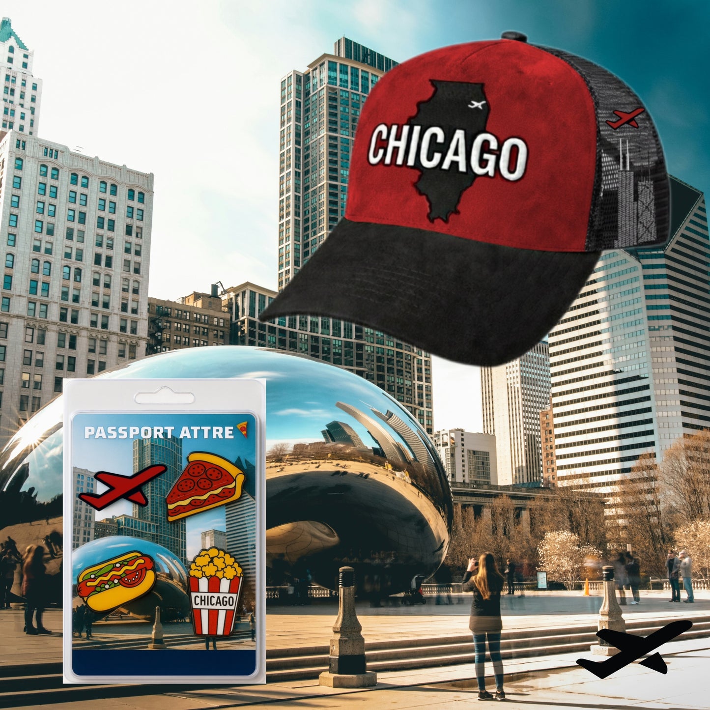 Chicago Hat & Pin Set Coming Soon