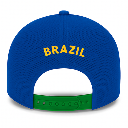 Brazil Flag Suede Trucker Hats