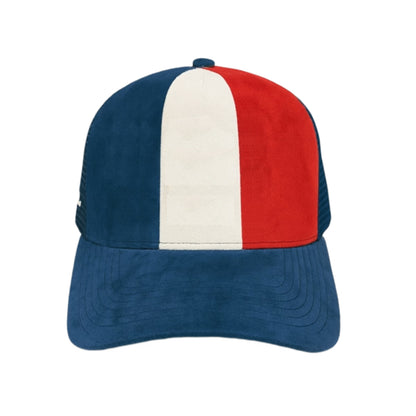 France Flag Suede Trucker Hat