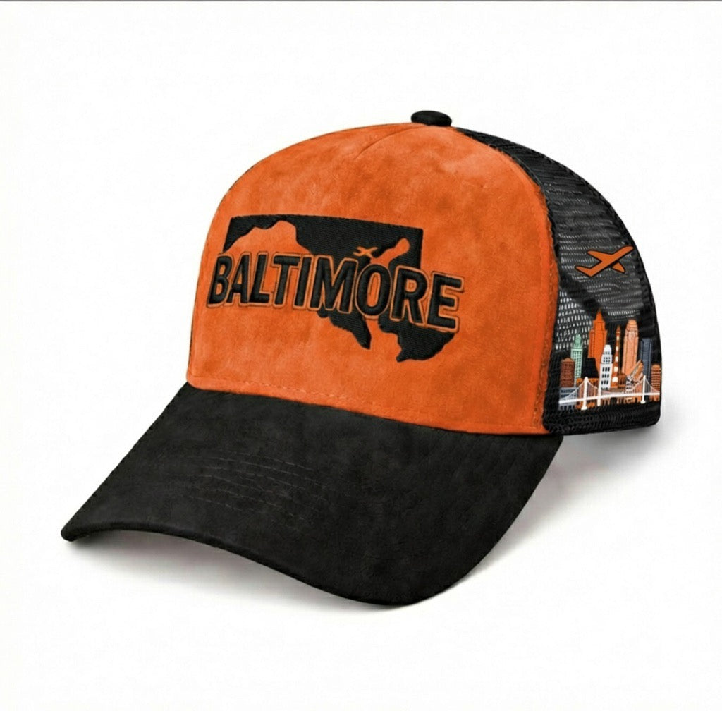 Baltimore Suede Trucker Hats Coming Soon!