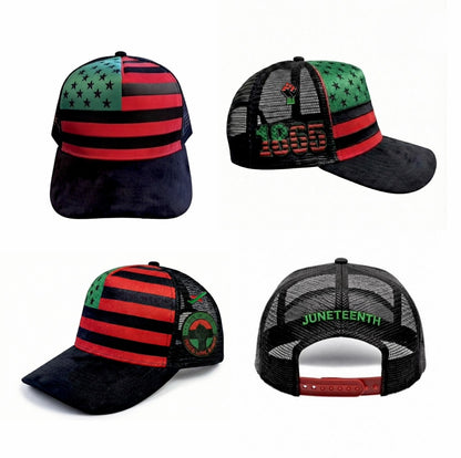 Black History Suede Trucker Hat Collection