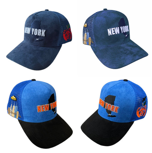 New York City Suede Trucker Hats (Pre-Order)