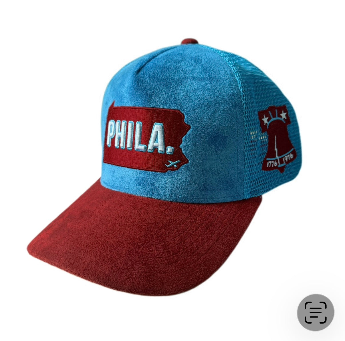 Phila. Suede Trucker Hats Coming Soon (Pre-Order)