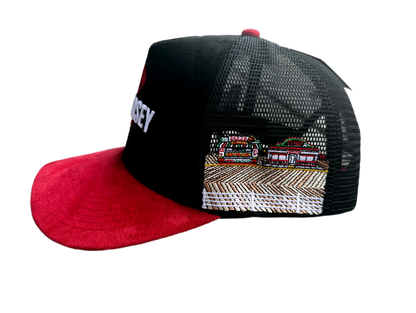 New Jersey Garden State Suede Trucker Hat