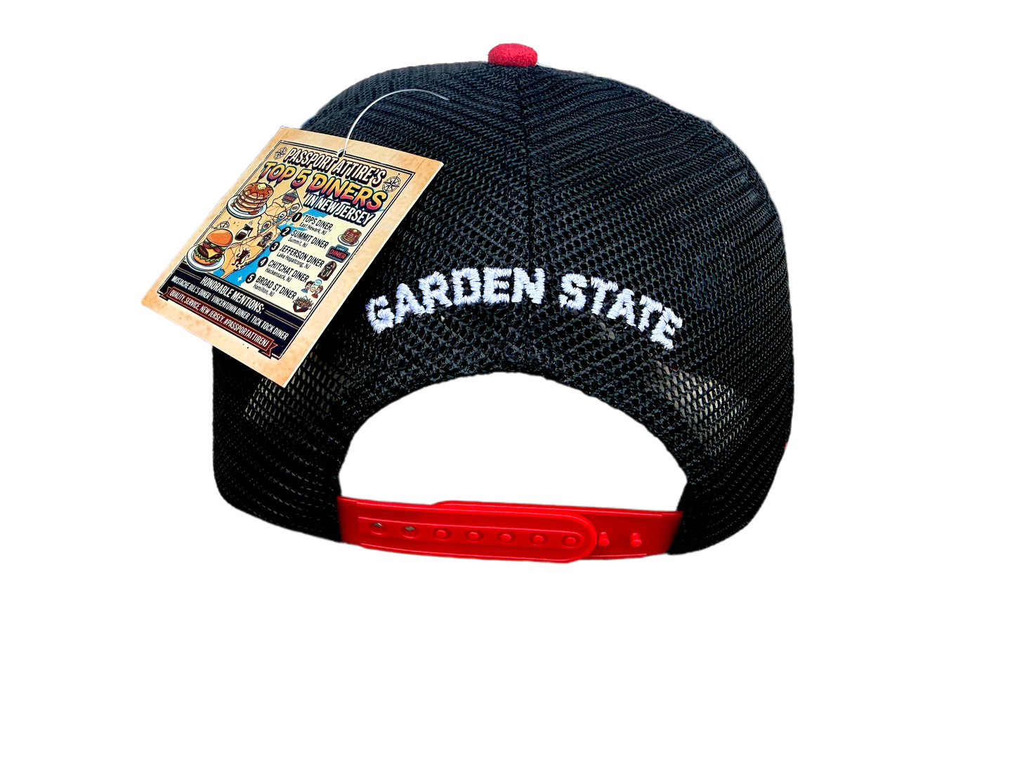 New Jersey Garden State Suede Trucker Hat