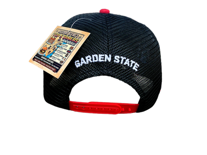 New Jersey Garden State Suede Trucker Hat
