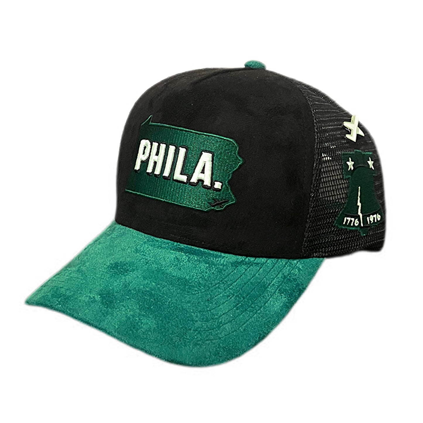 Phila. Suede Trucker Hats Coming Soon (Pre-Order)