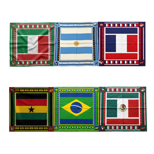 Silk World Flag Scarves  Coming Soon (Pre-Order Now)
