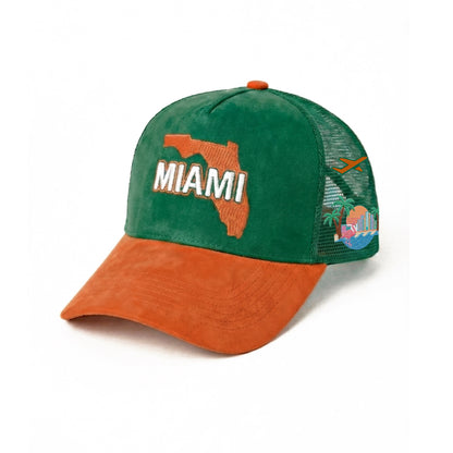 Miami Suede Trucker Hats Coming Soon