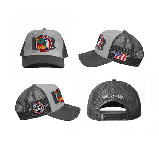 Philly World Soccer/Futbol Hat (Wholesale Only 50+)