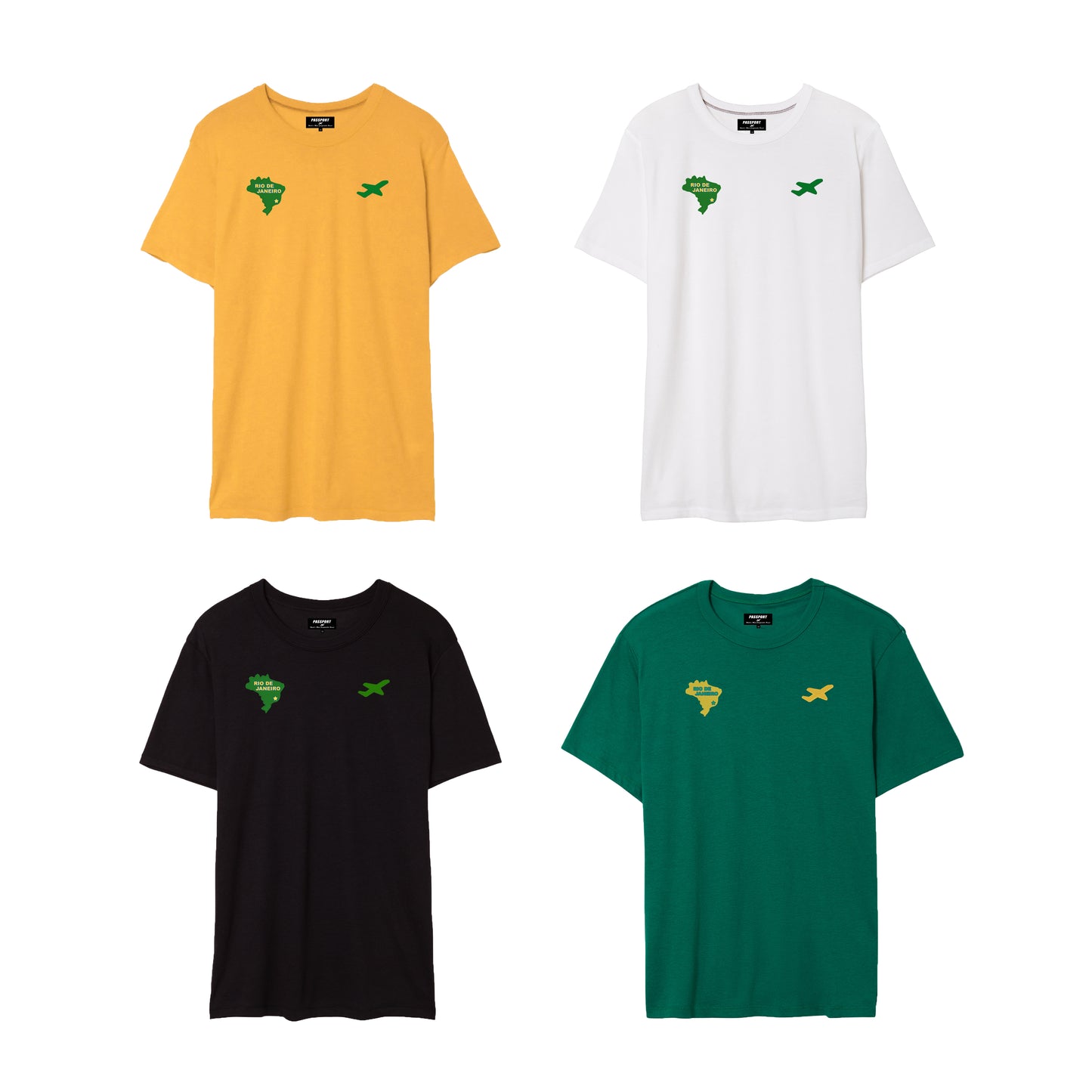 Rio De Janeiro Futbol Inspired T-shirt